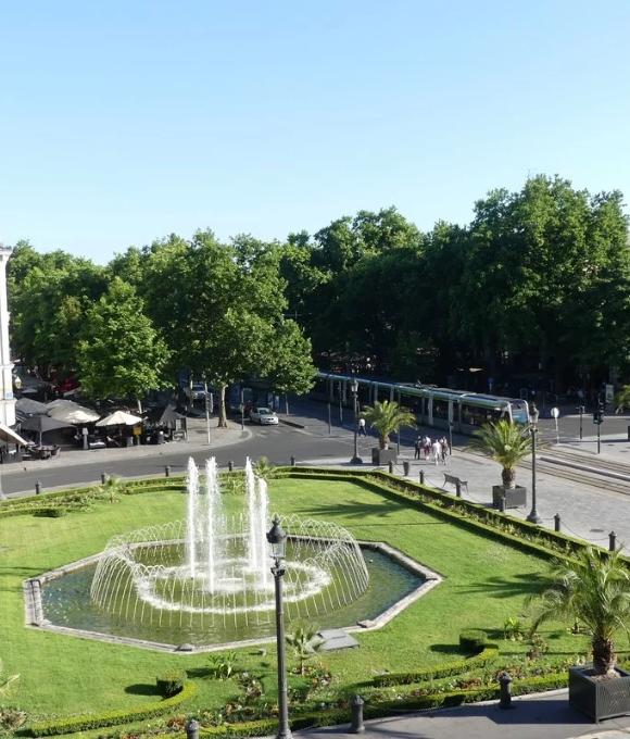 Place Jean Jaurès Saint-Étienne.